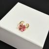 Four-leaf Clover Three-color Open Ring  Birthday Gift, Free Shipping, Daily Outfit, Sweet and Romantic