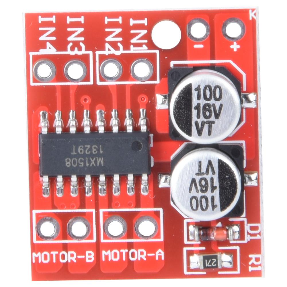 3pcs 1.5A 2 Way DC Motor Driver Module PWM Speed Regulation Dual H Bridge Replace L298N