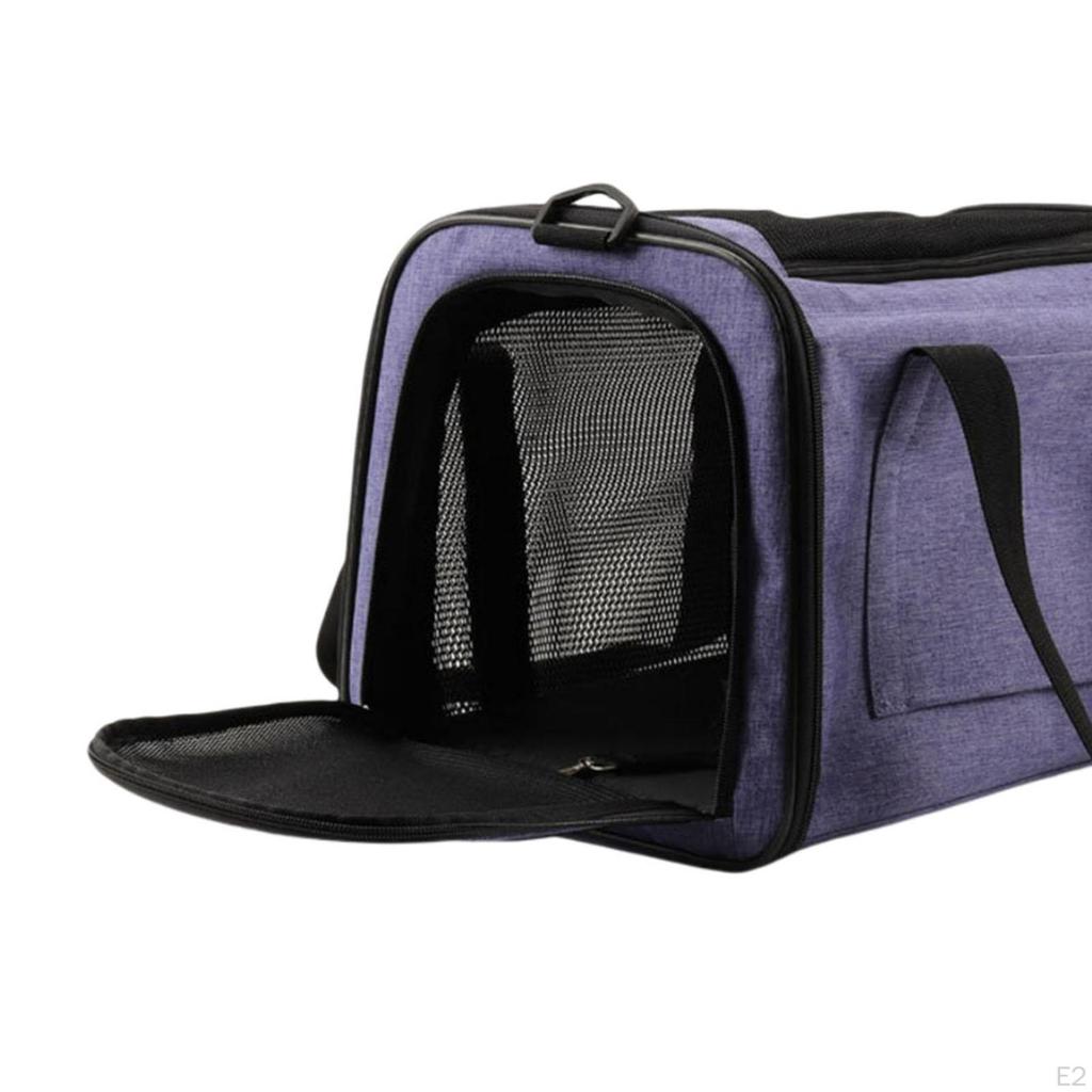 Breathable Folding Pets Carrier, Hiking Traveling Camping Sightseeing Handbag, Collapsible Bag,