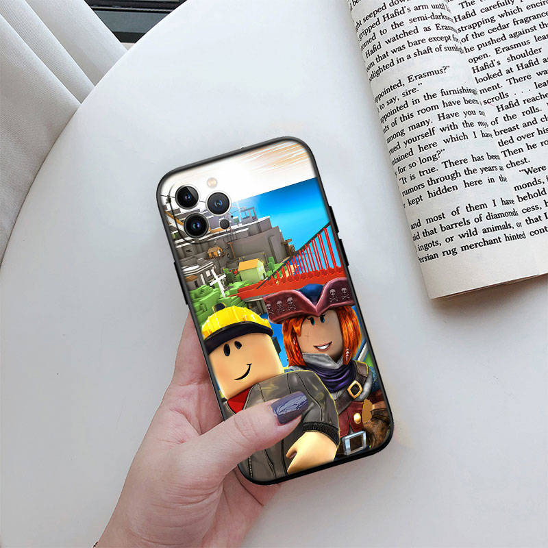 IR21 R-Robloxs Phone Shell Case for Redmi Note 12 12S 12C 13 13C 13R 14 14S 14R 14C Pro Max Plus A3 A3X A4 A5 11A 13X