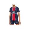 Nike PSG Home Jersey V-Neck Short Sleeve Men Tops Navy Red White CD4508-411