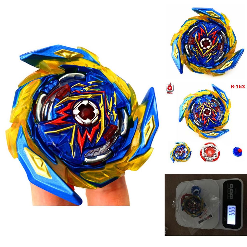 B-163 Beyblade Burst Superking Booster Brave Valkyrie Ev' 2a Design Blu Vibrante Oro Per Battaglie Coinvolgenti