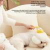 Pet Bath Brush Long Handle Silicone Grooming Tool For Dogs And Cats