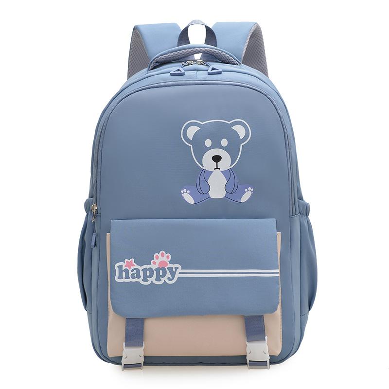 New nylon cloth zipper fashionable large-capacity backpack travel bag high value junior high school students