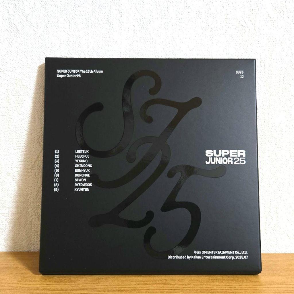 [USED] SUPERJUNIOR 25Ver. Package Box
