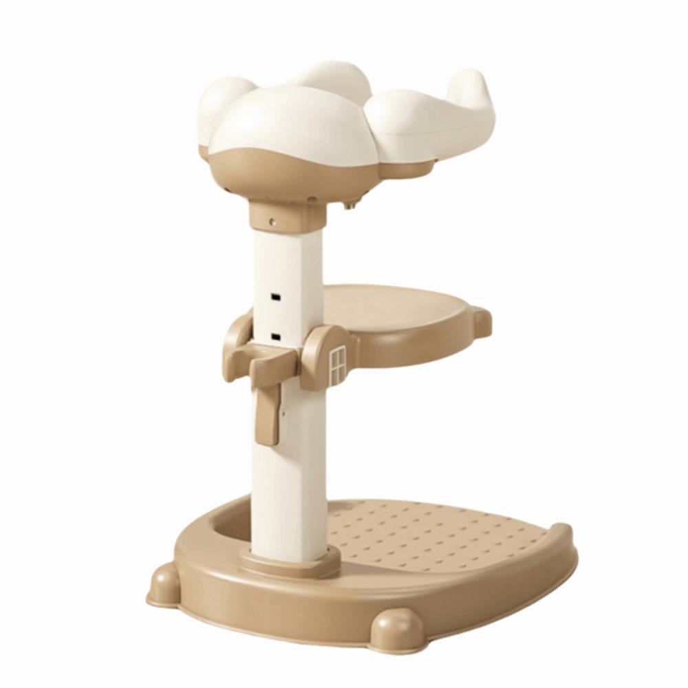 Adjustable Baby Bath Stand Non-Slip Infant Bath Support Baby Standing Shower Stand Household Use