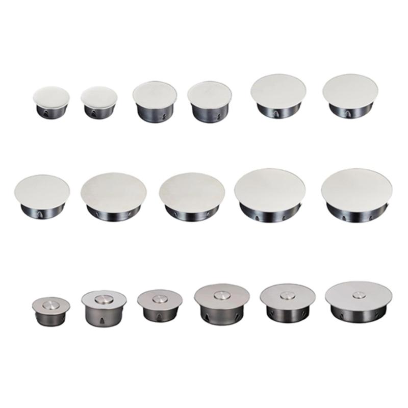 Odor Resistant Sink Drain Cover Steel Clog Easy Cap Multiple Size PVC Pipe Seal Easy Installs Pipe Sealing Cover for Home