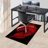 1pc Fire and Blood Office Carpet Chair Mats, Home Decor Mat | Fantasy Theme Mat | Durable Mat, Dragon DecorB24