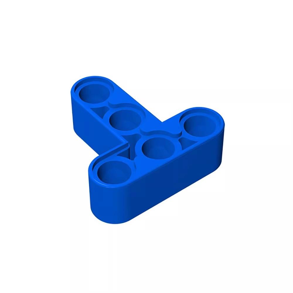 

10Pcs 60484 Technical Liftarm Modified T-Shape Thick 3 x 3 Compatible with Block Moc Color City Accessories Parts 10PCS синий