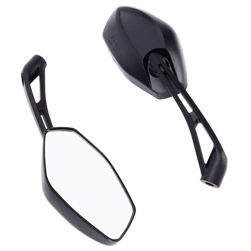 2 buc Stânga Dreapta Motocicletă Convex Oglindă Retrovizoare Negru Oglindă Laterală Înlocuire pentru SUZUKI GSXS750
