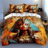 Pharaoh-inspired design. Bedding Duvet cover sets Duvet covers Pillowcases gifts (1 * Duvet Cover 2 * Pillowcases, without duvet insert)