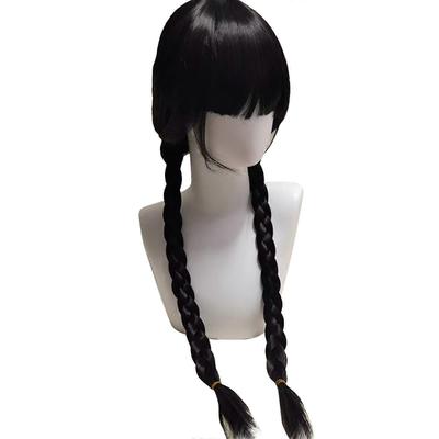 Perücke Für Mädchen Wednesday Addams Family Thing Perücke, Wednesday Merchandise Geschenke Für Cosplay Party Dekorationen