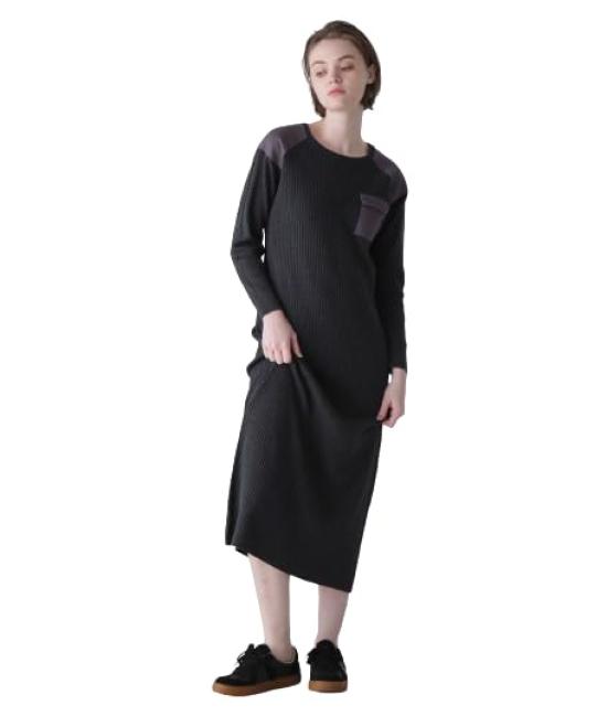 

AVIREX MILITARY RIB KNIT ONEPIECE Women s S 410 Charcoal 783-4240602