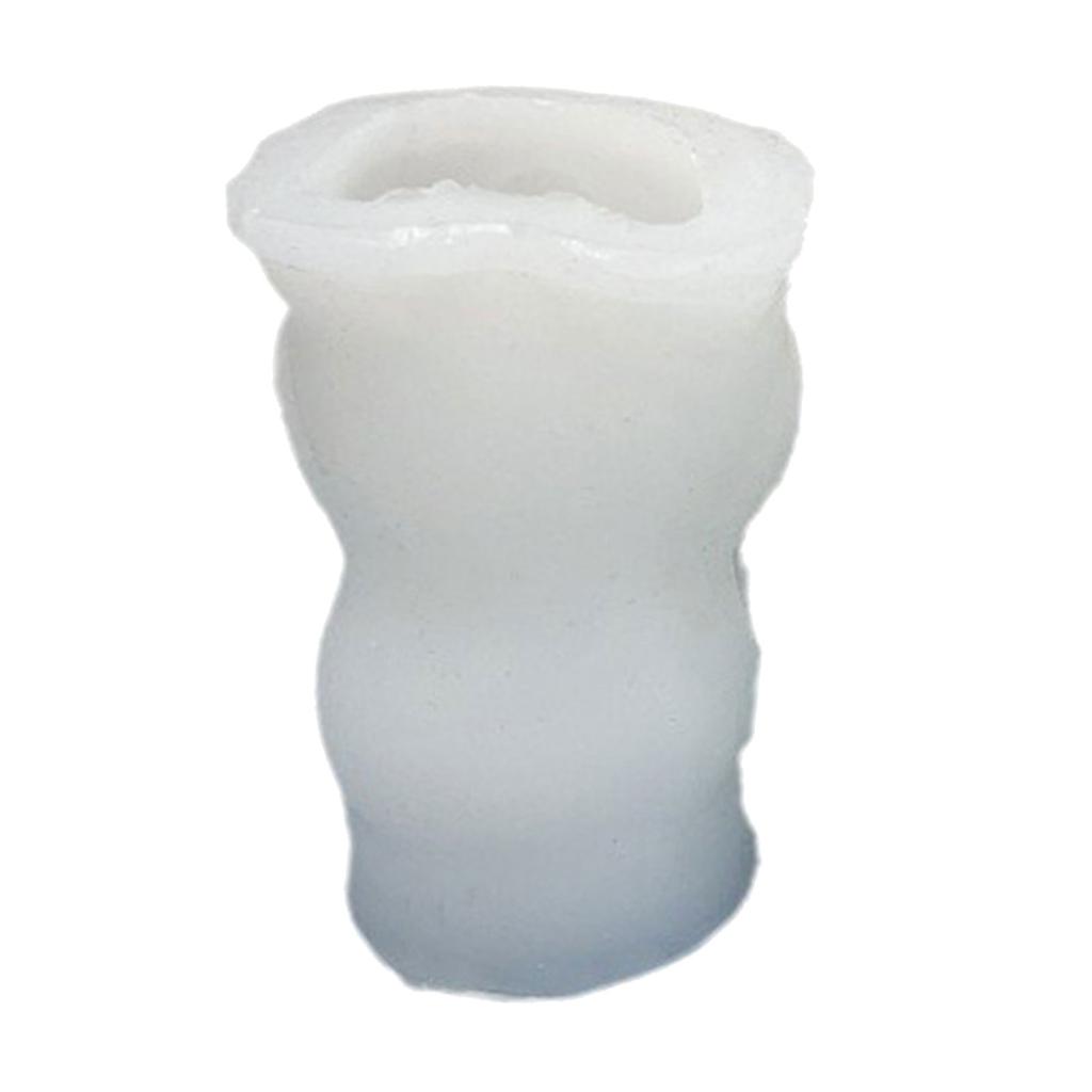 Kaninform stearinlysformer Dyreharpiksformer for å lage stearinlyssåpe Sjokoladekake Fondantdekorasjoner Baking DIY Craft