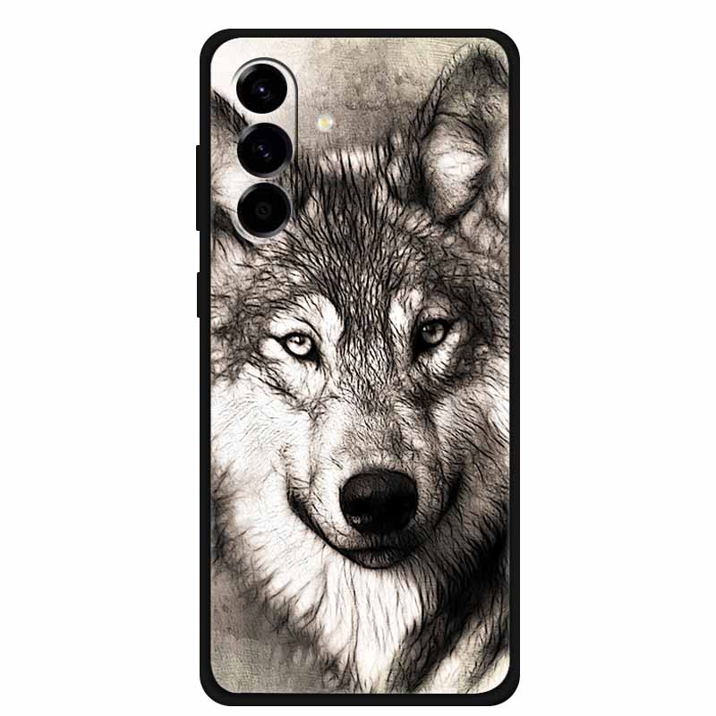 For Samsung Galaxy S26 Case S 26 TPU Cover Soft Silicone Funda Phone Case For Samsung S26 Case Cartoon Cat Lion Shockproof Coque
