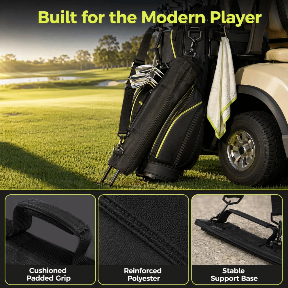 Adjustable Shoulder Strap Golf Club Carrier Polyester Golf Club Carry Bag Practice Sessions