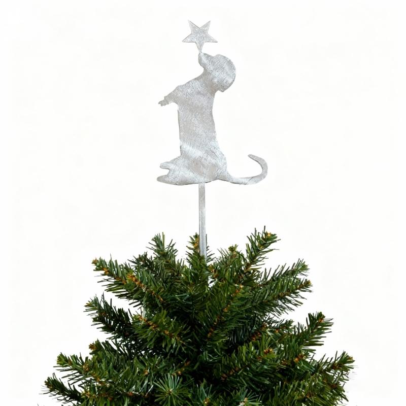 Christmas Dachshund Dog Tree Leader | Dachshund Dog Christmas Tree Home Decoration | Sweet  Ornament Puppy Holiday Party Decor for Family Canine Lover