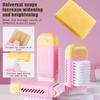 Hand Free Scrubbing Soap Box Brush Multifunctional Foam Box Household Automatic Soap Drain Roller Laundry Soap Drainage Type