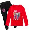KPOP Łowcy Demonów Saja Chłopcy Koszulka Kreskówka Długi Rękaw Chłopcy Dziewczęta Nastolatki Ubrania Anime T-shirt Jesień Dziecięca Koszulka