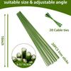 Garden Plant Support Stakes With Adjustable Water Flow For Home Gardening Enthusiasts