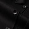 Fanzhen Men's 100% Wool Mid-Length Overcoat