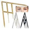 Reusable Eyebrow Level Ruler Balance Shaper Eyebrow Balance Measuring Tool  Drawing Tool