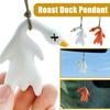 Car Roast Ducks Car Rearview Mirror Pendant Car Interior Decoration Small Roast Ducks Car Pendant