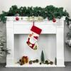 Thoughtful Christmas Gift Festive 3d Pattern Christmas Stockings for Fireplace Tree Decor Holiday Party Decoration for Family