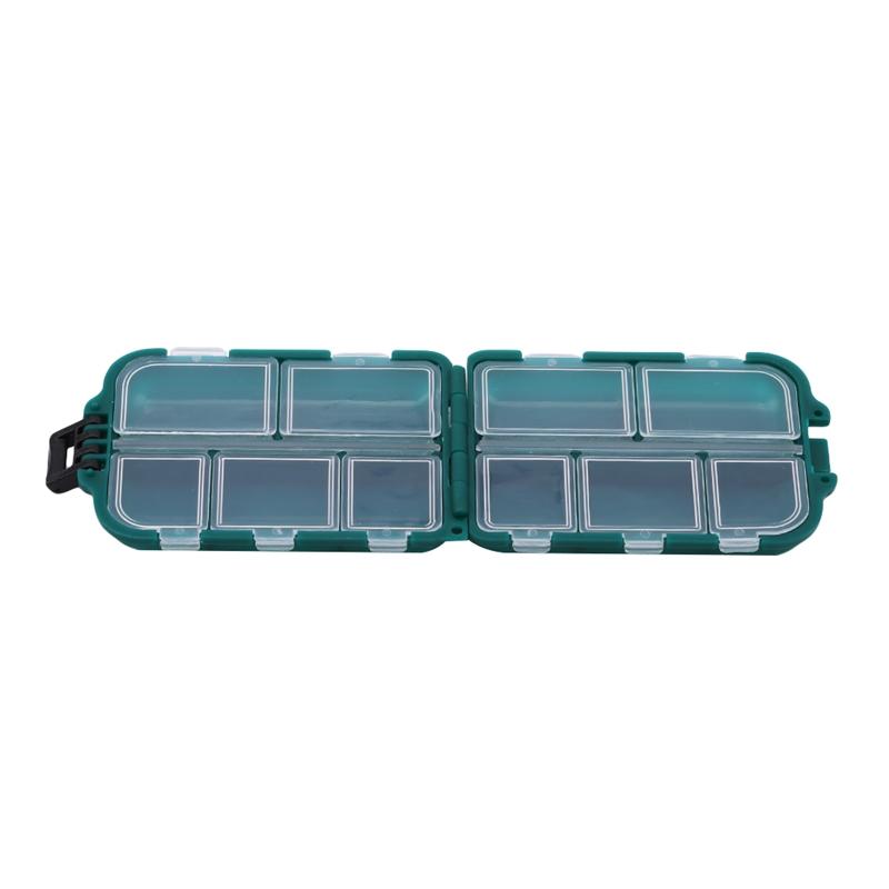 Mini Lattice Hook Box Fish Bait Box Pill Box Room Fish
