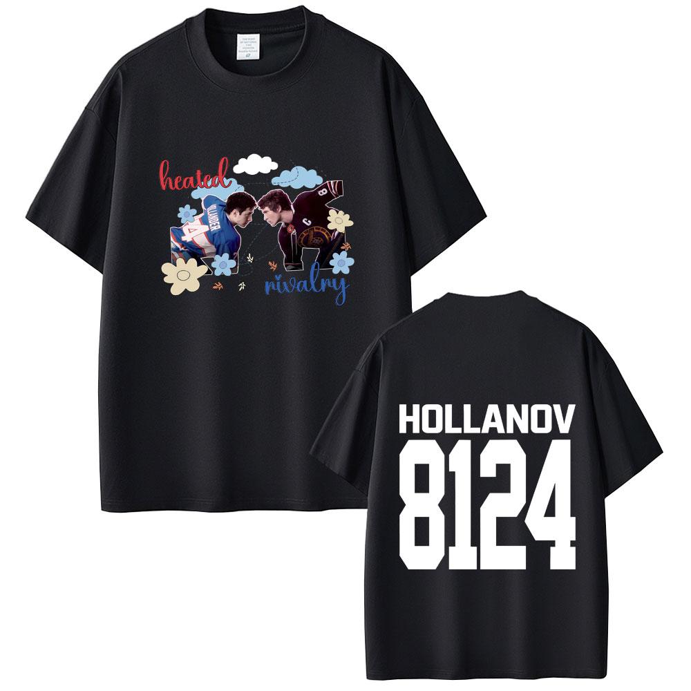 Heated Rivalry Shane Hollander Ilya Rozanov Hollanov 2481 Graphic Tshirt Men Women  Fashion Streetwear Male Soft Cotton Tees