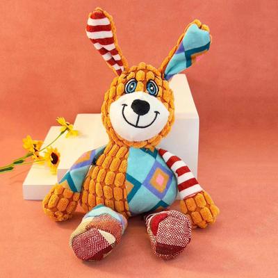 Hundespielzeug Plüsch Quietschend Stofftier Welpenspielzeug Kleiner Hund Spielzeug Stoffhund Spielzeug Interaktives Welpenspielzeug für Kleine Mittlere