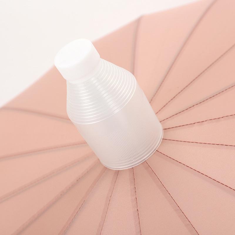 70cm/80cm Plastic Non-drip Car Retractable Cover Umbrella Waterproof Cover Home Sleeve Holder Drip-proof Umbrella Transparent