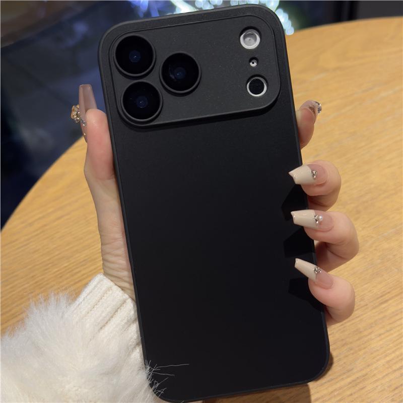 Apple 17 Pro Max Light Sand AG Skin Feel Case iPhone 16 Frosted Full Coverage Anti-Fall Protective Cover
