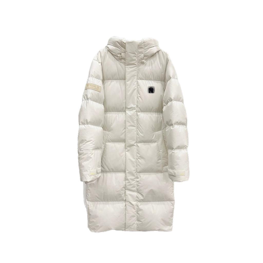 MLB New York Yankees, button label embroidered LOGO long down jacket men's and women's down jackets