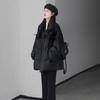 Damen Wintermode Kurze Warme Verdickte Baumwolljacke Lässiger Mantel