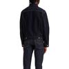 Levis Solid Color Square Neck Single Breasted Long Sleeve Jacket Men Jackets Dark-Blue A5883-0000
