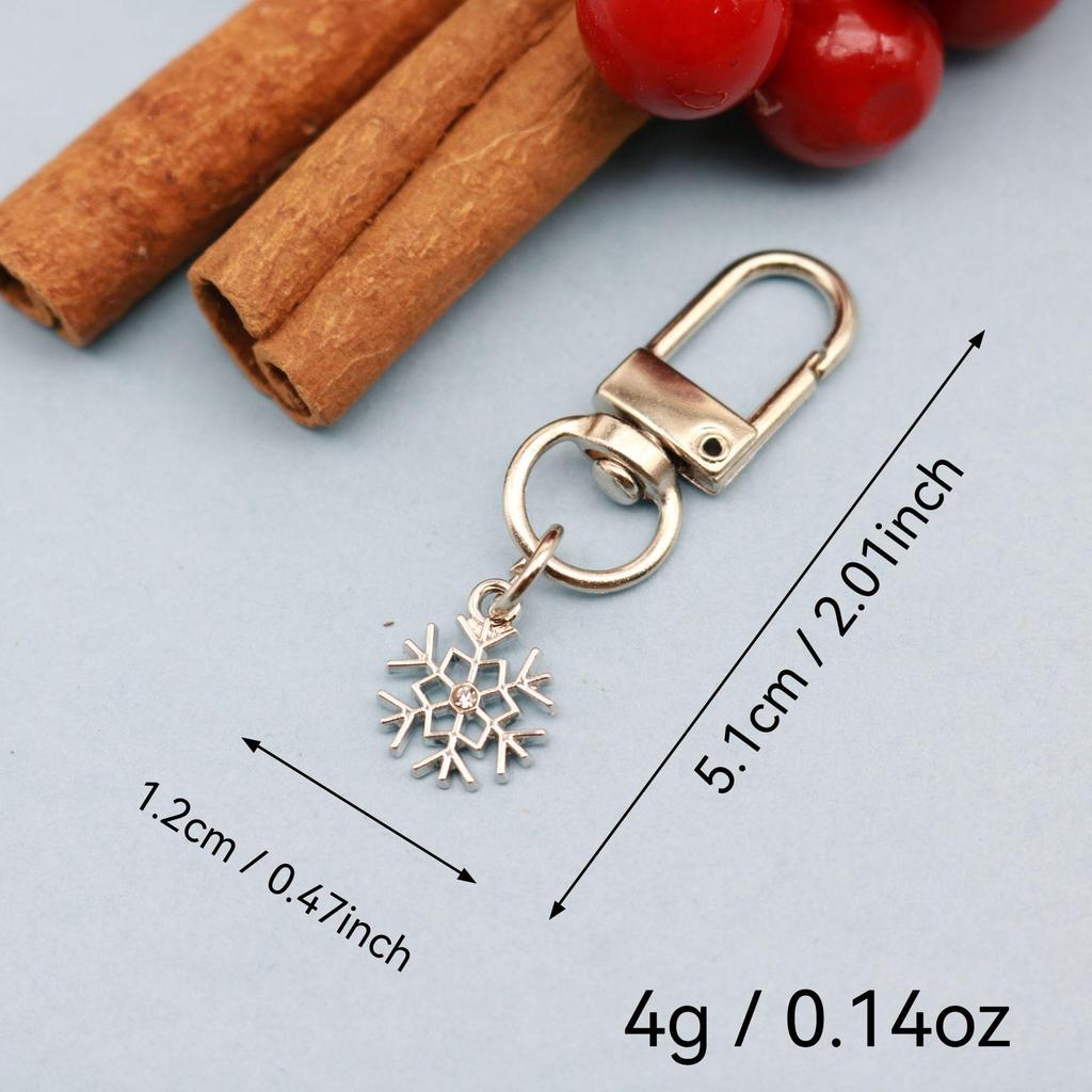 Hot Selling Snowflake Jewelry Keychain Pendant