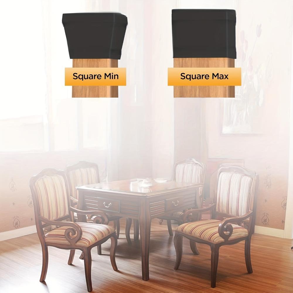 24PCS Non-slip Furniture Legs Protectors Noise Reduction Table Feet Cover  Floor Protection