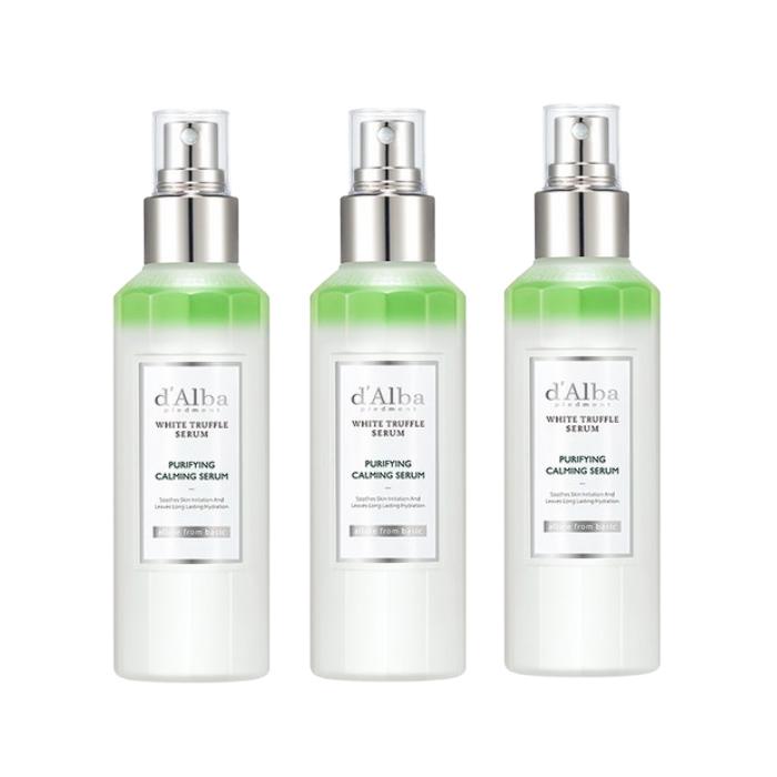 d'Alba White Truffle Purifying & Calming Serum 150ml (3 Options)