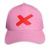 Red X Mark Baseball Cap Sun Hat For Children Hard Hat Sunscreen Luxury Brand FeUnisex Unisexs