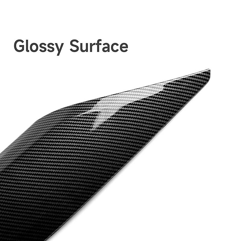2 Teile/satz Auto Center Konsole Dashboard Panel Trim Abdeckung Carbon Look Aufkleber Für 3 4 Serie F30 F31 F32 f33 F36 LHD