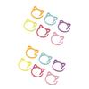 24pcs Metal Stitch Markers Zinc Alloy Crochet Markers Marker Set Knitting Stitch Markers  Sewing