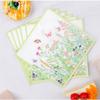 Wildflower Napkins Floral Paper Napkins Disposable Flower Cocktail Napkins For Spring Summer Picnic Wedding Birthday Decorations