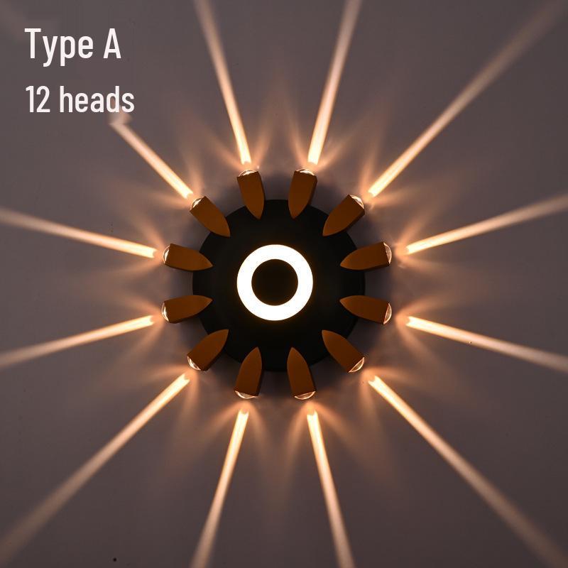 Airplane Series Outdoor Minimalist Wall Light for Villa, Courtyard, Balcony, Corridor, Aisle, or Stairway