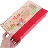 DOITOOL 2026 Horse Year Desk Calendar Chinese Calendar Vintage Monthly Flip Paper Standing Planner for Home Office Decor Daily Schedule Time