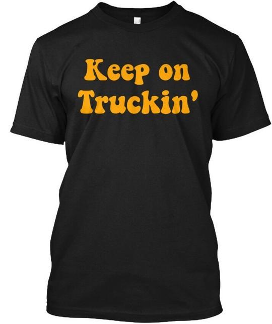 Vintage Keep On Truckin - Tee T-Shirt Made In the USA Size S To 5XL