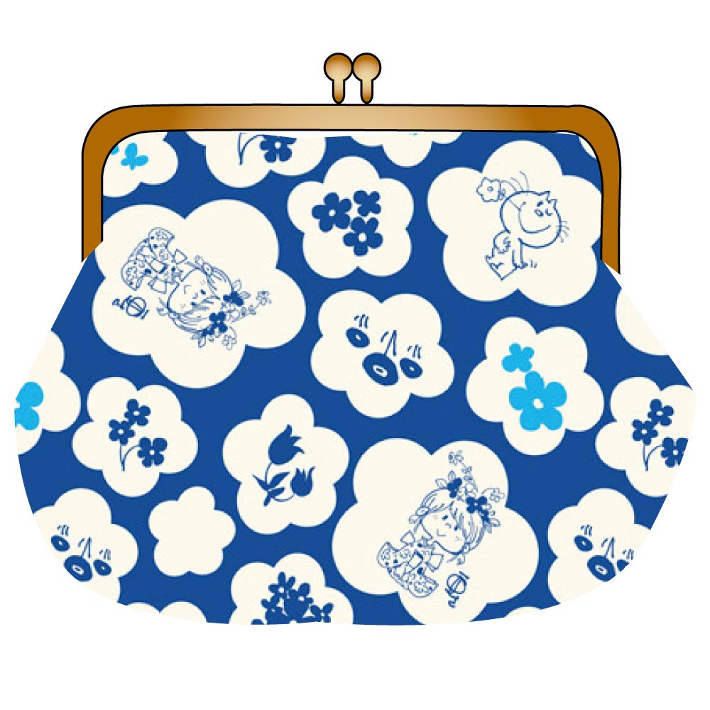 Серия Japanese Pattern от Ado Mizumori Синий кошелек с застежкой 4440₽