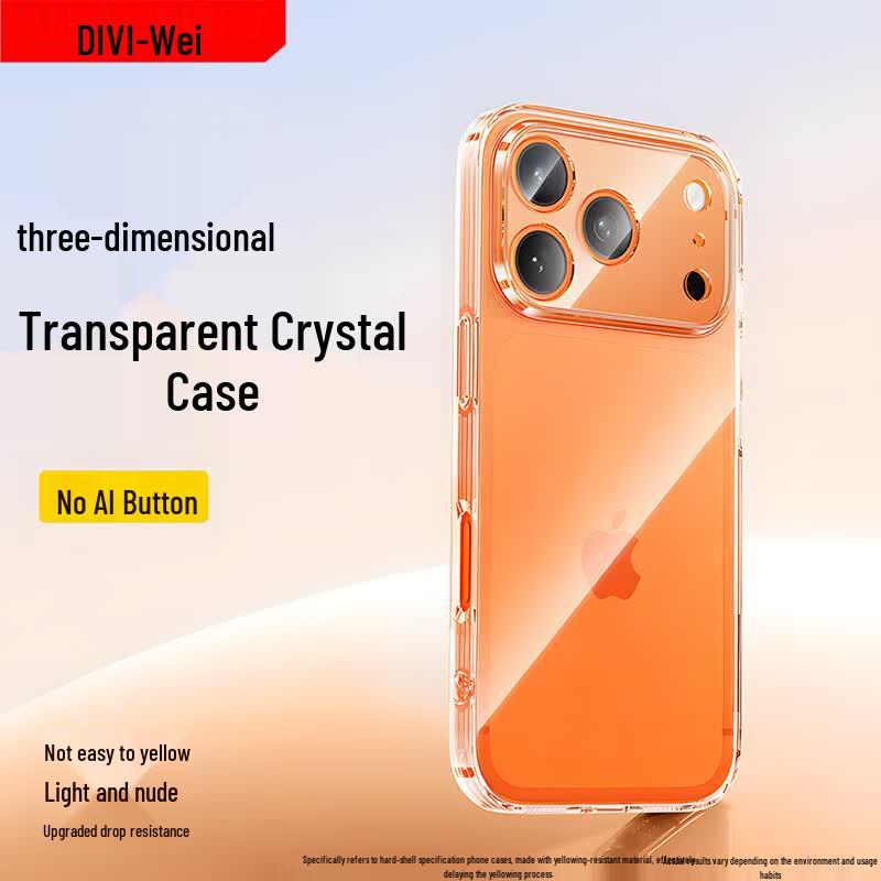 DIVI Clear Protective iPhone Case iPhone16