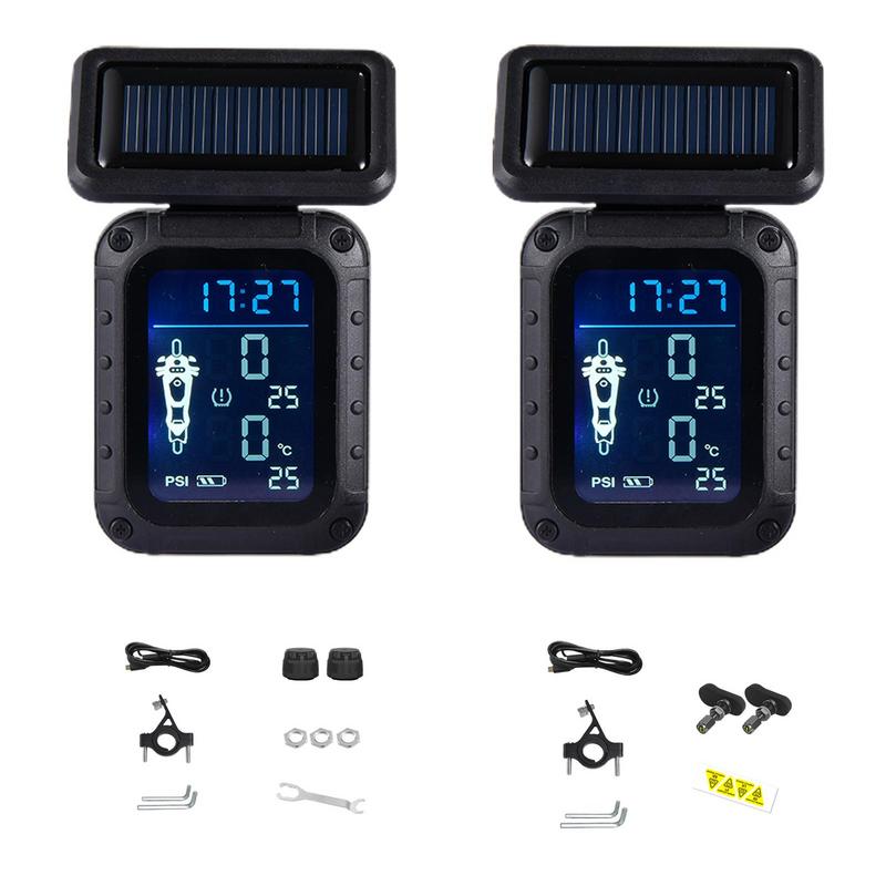 Tpms Sensor Wireless Tire Pressure Monitor Car Accessories For Real-Time Monitoring Bicycle Motorcycle Vehicle Truck
