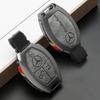 Leather Car Remote Key Case Cover Shell For Mercedes Benz A B C S Class AMG GLA CLA GLC W176 W221 W204 W205 Auto Accessories